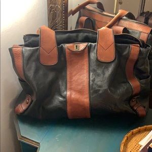 Fossil Vintage large tote bag